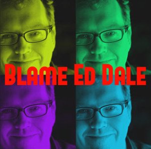 Four close ups of Ed Dale in multiple colors